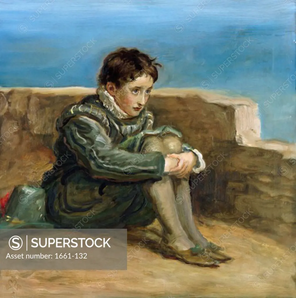 The Boyhood of Raleigh (Study) 1870 John Everett Millais (1829-1896 British)