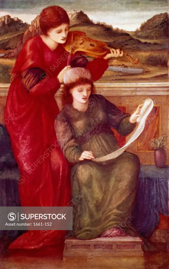 Music Edward Burne-Jones (1833-1898 British)