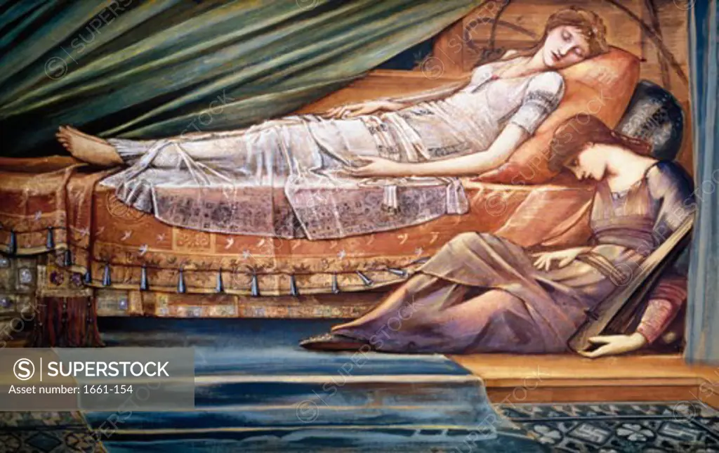 The Sleeping Princess 1886-88 Edward Burne-Jones (1833-1898 British)