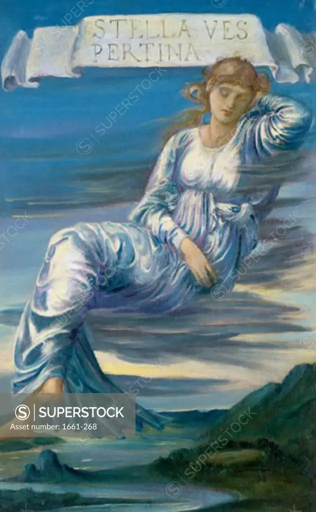 Stella Vespertina Edward Burne-Jones (1833-1898 British)