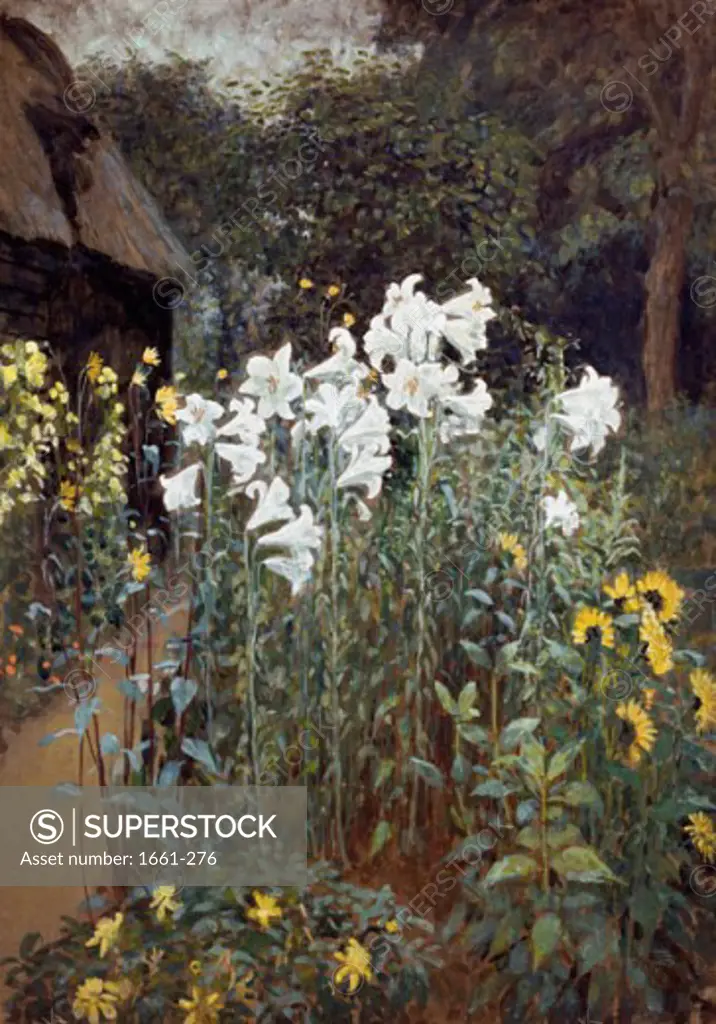 The Garden 1908 Walter Crane (1845-1915 British)
