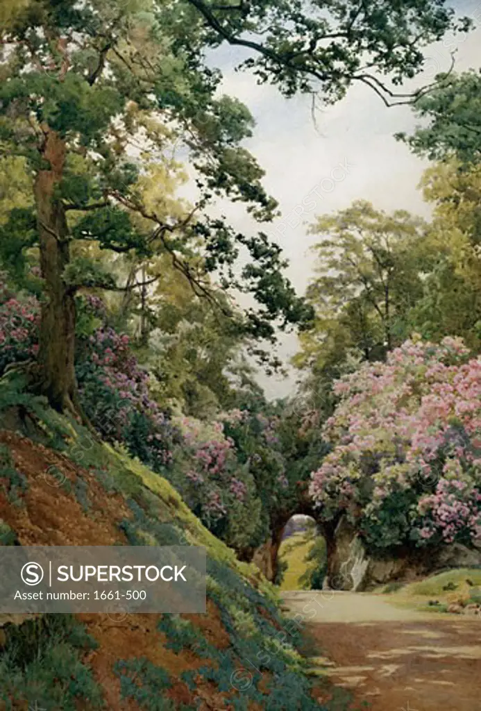 A Flowery Glade Alfred William Parsons (1847-1920 British)