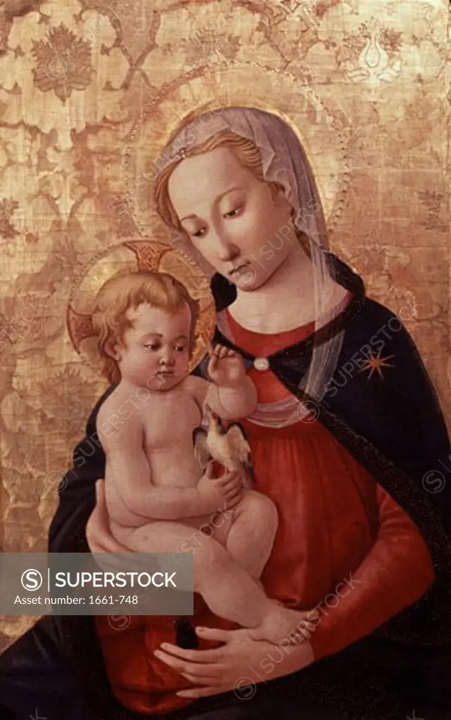 Madonna and Child, Master of Castello Nativity, (b.15th C./Flemish)