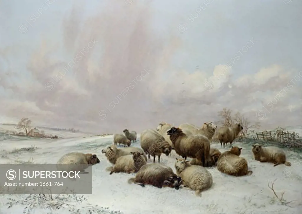 Winter, 1861, Thomas Sidney Cooper, (1803-1902/British)
