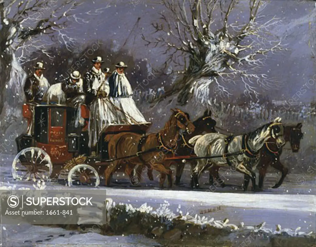 The Dover to London Mail Coach, Henry Thomas Alken, (1785-1851/British)