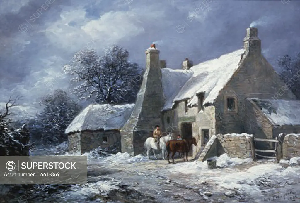 In the Deep Mid-Winter, Edmund Thornton Crawford, (1806-1885/British)