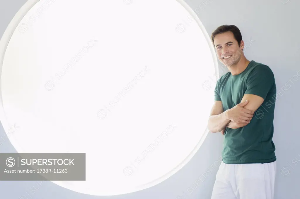 Portrait of a man smiling