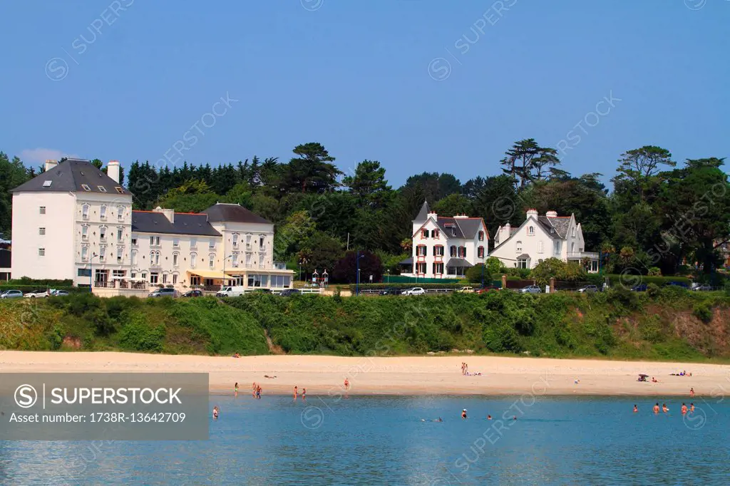 France, Brittany, Crozon Peninsula. Crozon-Morgat.