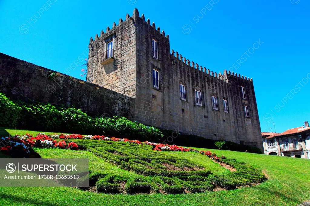 Portugal, Viano do Castelo district, Ponte do Lima. The oldest city of Portugal. Paço do Marques.