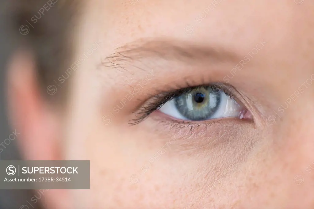 Close-up of a woman's eye