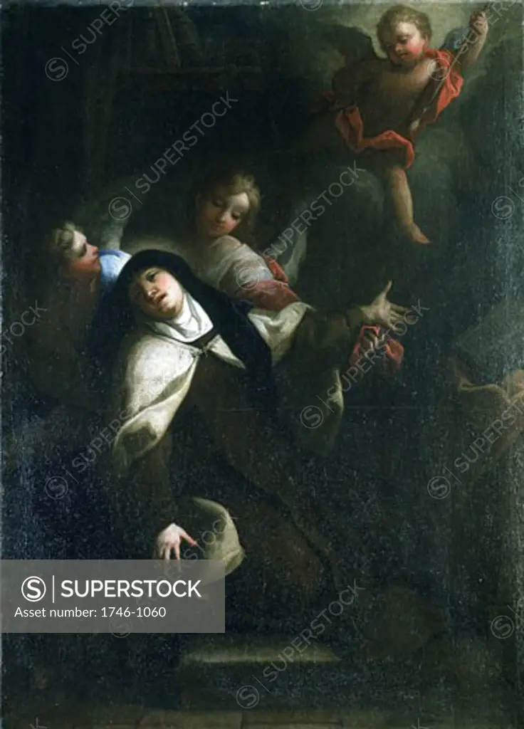 St. Teresa of Avila Spanish mystic and saint who reformed Carmelite order Thomas Blanchet (1614-1689 French)