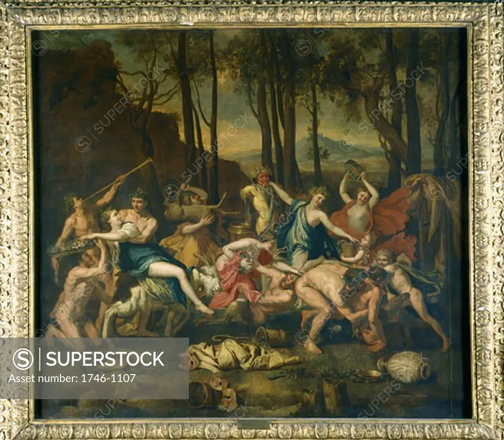 The Triumph of Pan, 1636, Nicolas Poussin (1594-1665 French), Oil on canvas, National Gallery, London, England