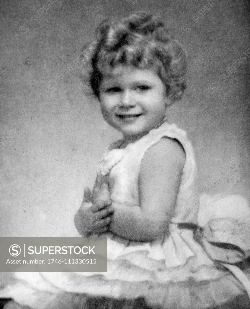 Princess Elizabeth aged 3 or 4. later Elizabeth II (Elizabeth Alexandra Mary; born 21 April 1926a) constitutional monarch of 16 sovereign states, known as the Commonwealth realms, and their territories and dependencies, and head of the 53-member Commonwealth of Nations.