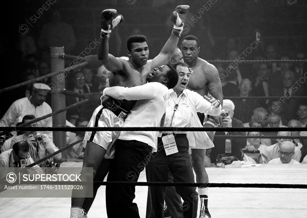 Muhammad Ali (born Cassius Clay, Jr.; January 17, 1942) American former professional boxer, considered among the greatest heavyweights in the sport's history. May 25, 1965, heavyweight champion Muhammad Ali after his rematch with boxer Sonny Liston. Ali knocked out Liston in the first round
