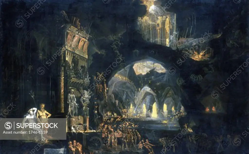 The Underworld, Francois de Nome, (c1593-c1644/French)