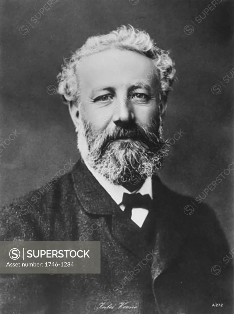 Jules Verne, (1828-1905), French adventurer and science fiction writer