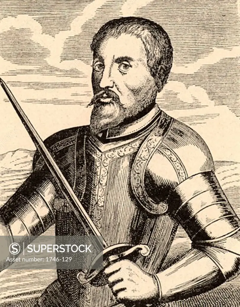 Hernando de Soto (c1496-1542) Spanish explorer and conquistador