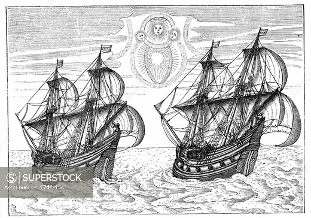 Willem Barents (d1597) Dutch navigator who led expeditions in search of Northeast Passage. Barents' and Rijp's vessels during 1597 expedition parting in July, Rijp sailing north towards east coast of Spitzbergen, Barents east to Novaya Zemlya and death.