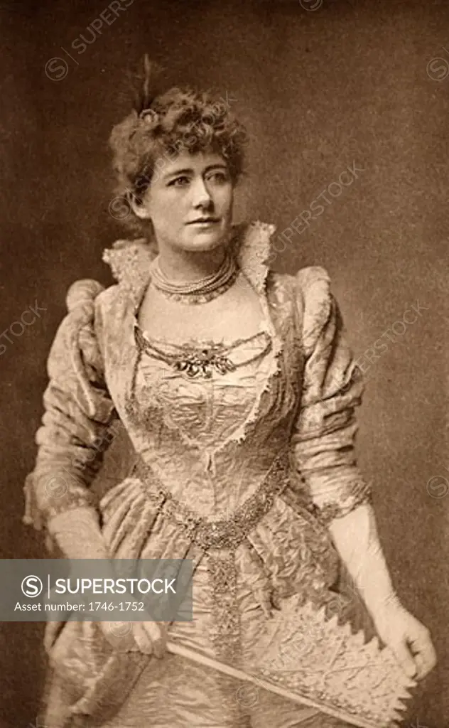 Ellen Alice Terry, (1847-1928), English actress, here as Beatrice in the comedy Much Ado About Nothing by William Shakespeare. Photogravure c.1895