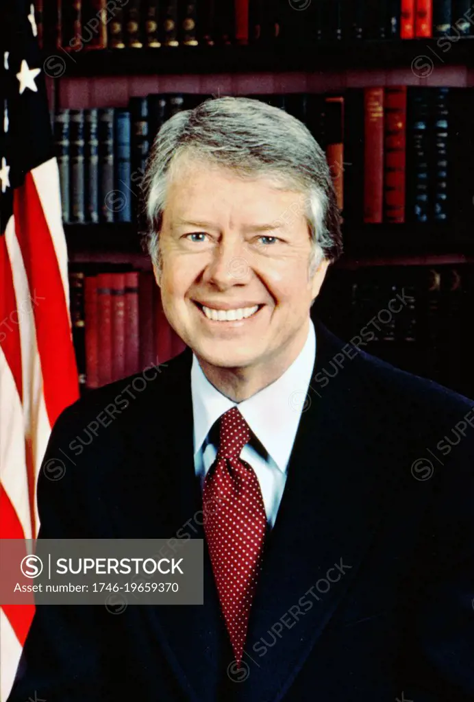 James Early Jimmy Carter (b1924) 39th President of the United States of Amerca 1977-1981.