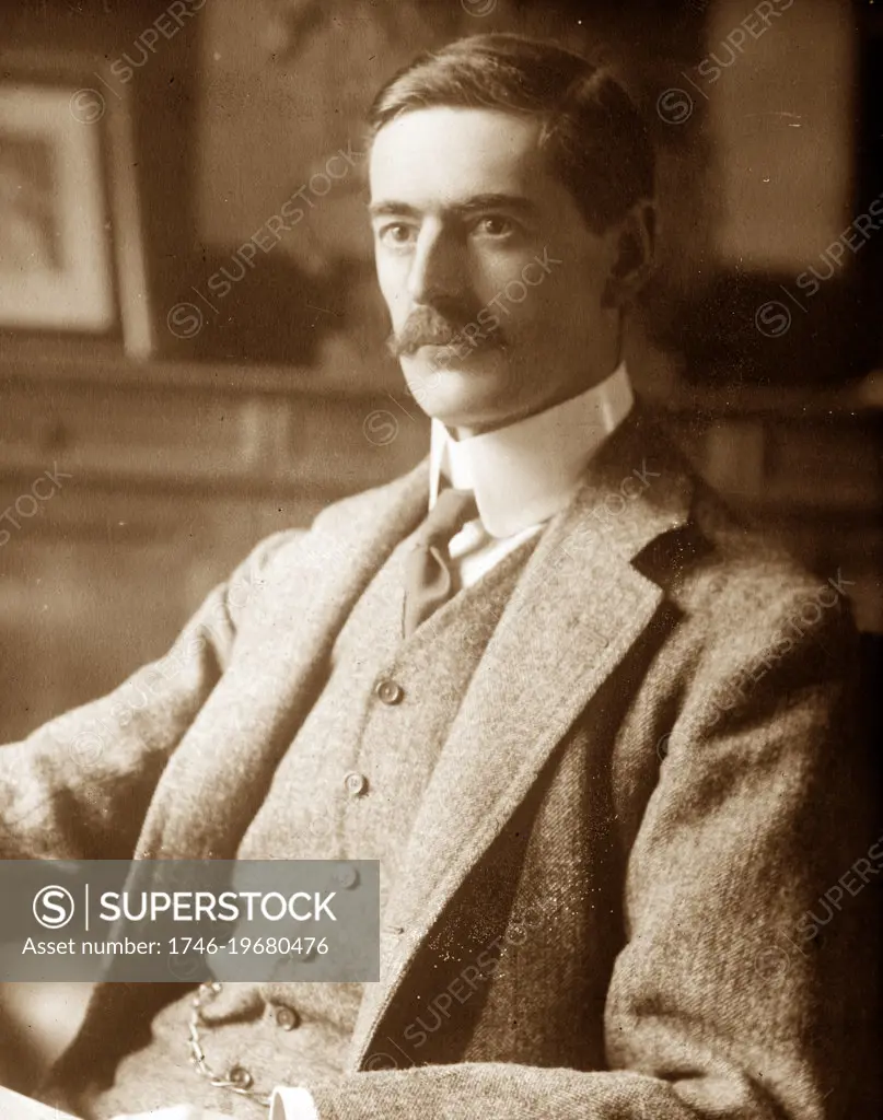 Arthur Neville Chamberlain (18 March 1869  9 November 1940) British Conservative politician; Prime Minister of the United Kingdom from May 1937 to May 1940. Photo dated 1914