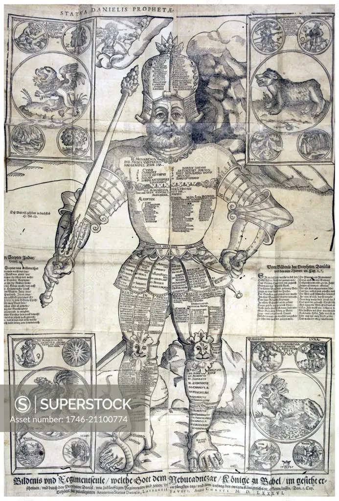 Engraving of Rudolph II (1576-1612) Holy Roman Emperor. Dated 17th Century