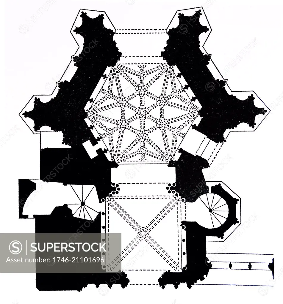 Bristol Cathedral floor plan. The Cathedral Church of the Holy and Undivided Trinity, is a Church of England cathedral in the city of Bristol, England. Founded in 1140, it became the seat of the bishop and cathedral of the new Diocese of Bristol. Dated 16th Century