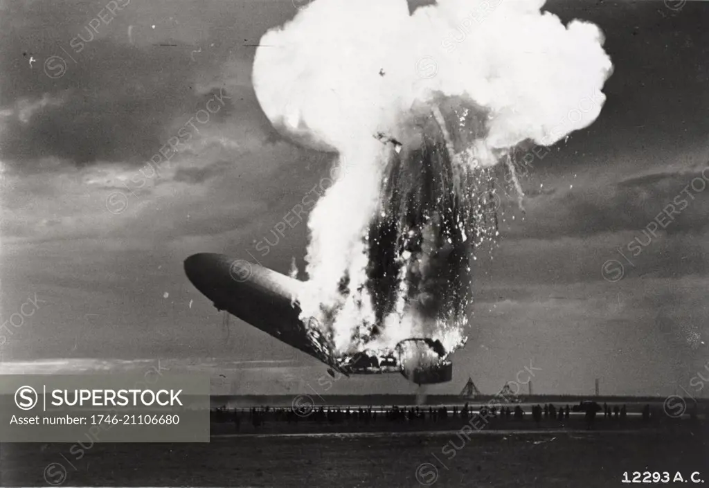 The Hindenburg disaster took place on Thursday, May 6, 1937, as the German passenger airship LZ 129 Hindenburg caught fire and was destroyed during its attempt to dock at Lakehurst, New Jersey, United States