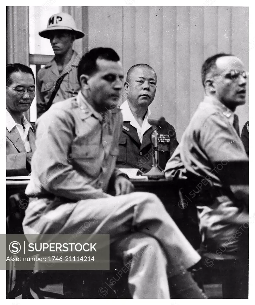 World war two, Japanese War Crimes Trials in Manila 1946