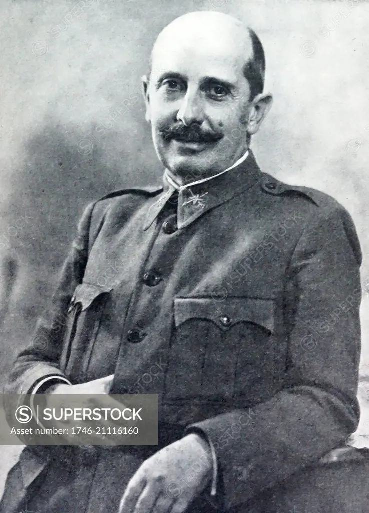 General Fidel D·vila Arrondo (1878 ñ 1962). Spanish Army officer who seized Burgos for the Nationalists during the Spanish Civil War. 1936