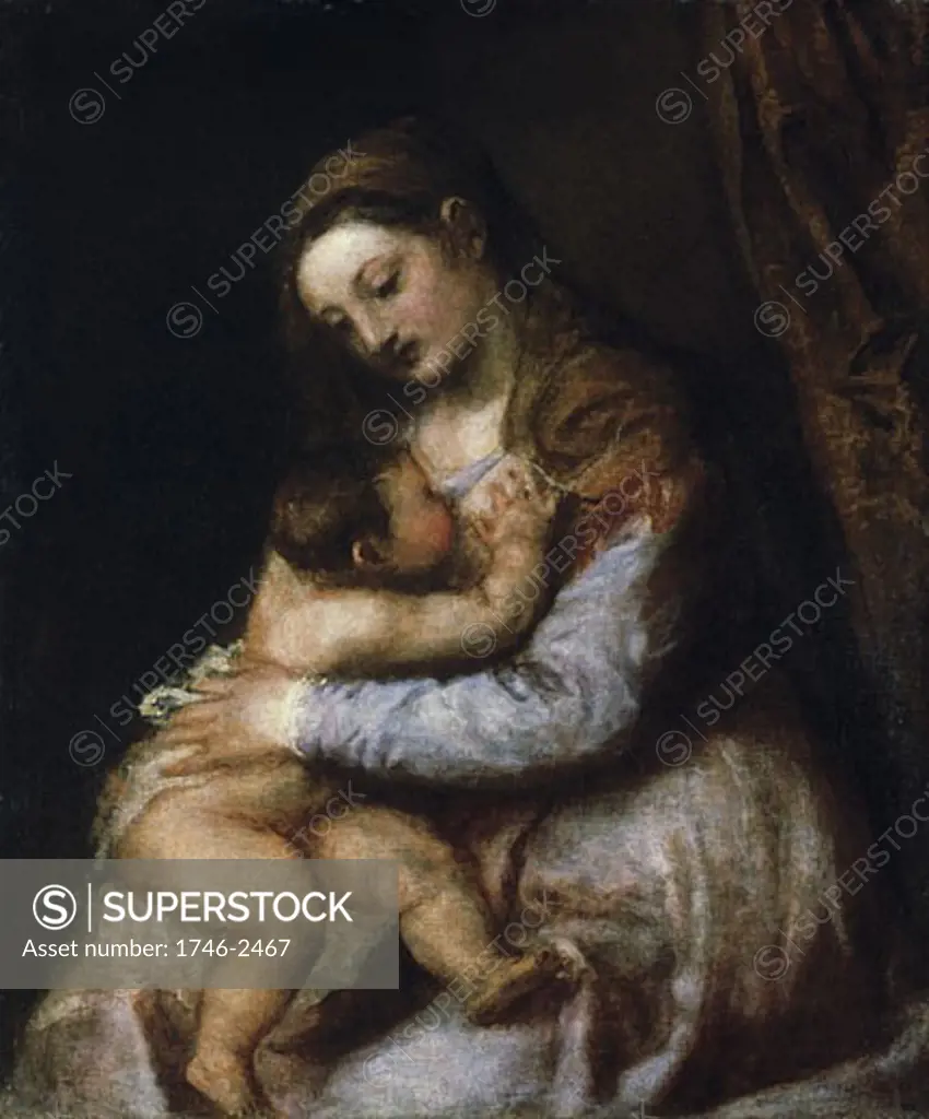 Madonna and child Titian (ca.1485-1576 Italian)