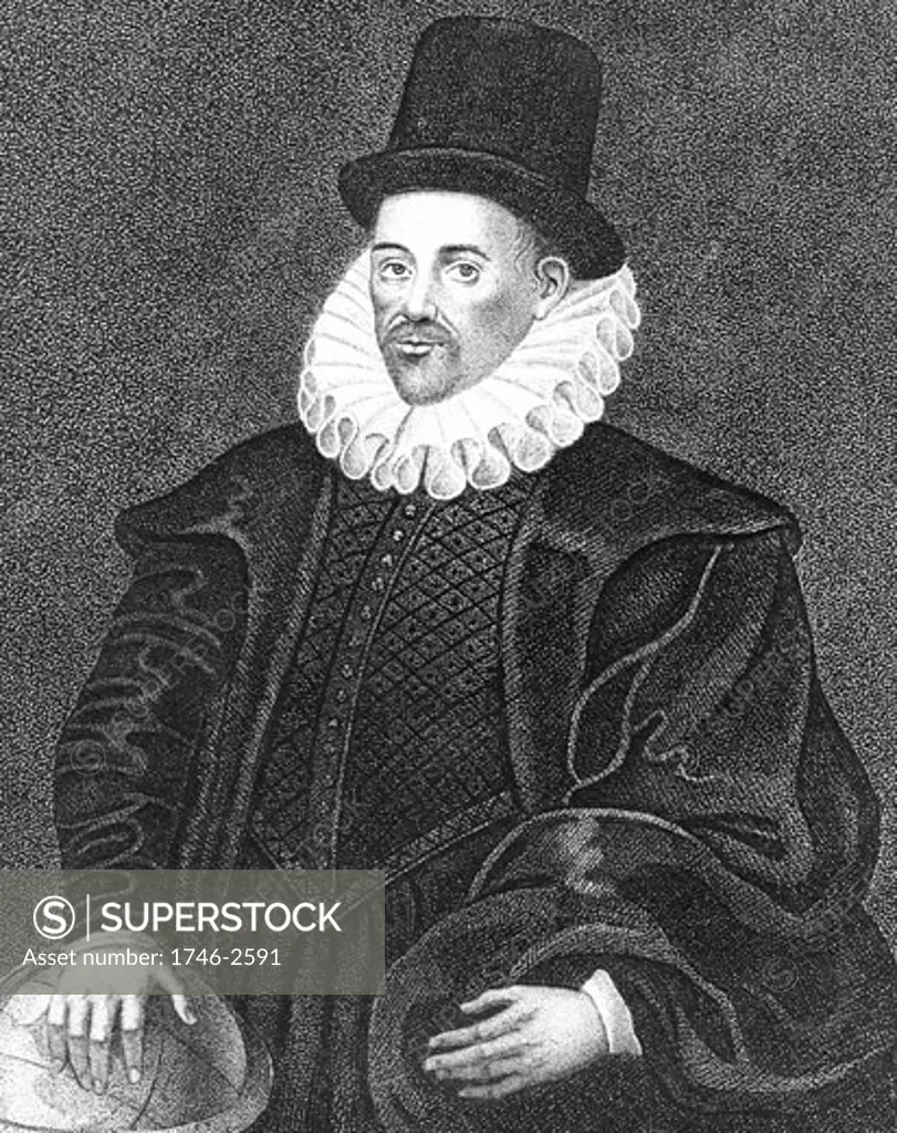 William Gilbert (1540-1603) English physician and scientist. Appointed physician to Elizabeth I (1601)
