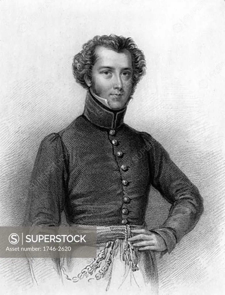 Alexander Gordon Laing (1793-1826), Scottish explorer of Western Africa.1870