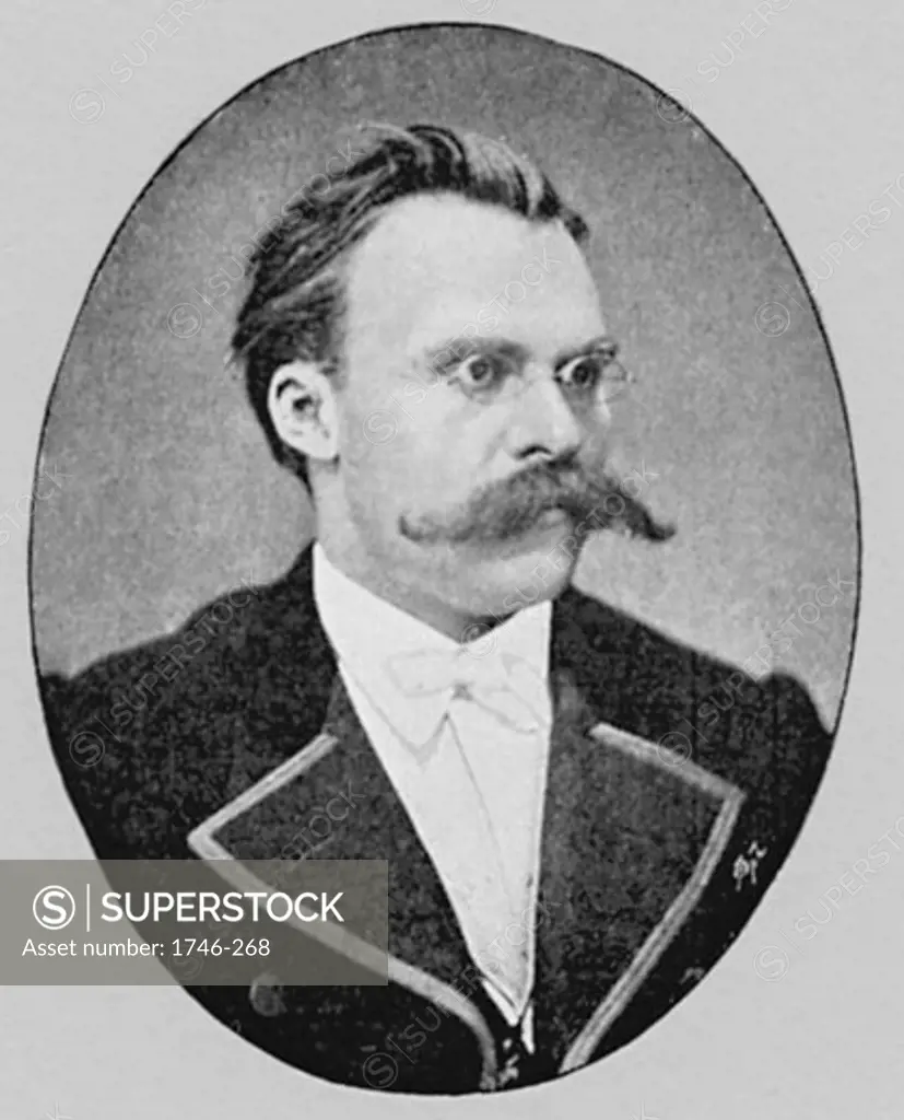 Friedrich Nietzsche, (1840-1900), German philosopher and writer