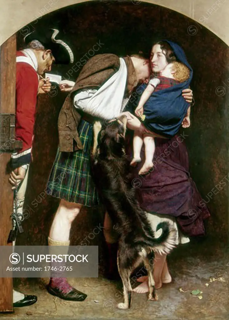 The Order of Release, 1746, John Everett Millais, (1829-1896/British), Oil on canvas, Tate Gallery, London, England