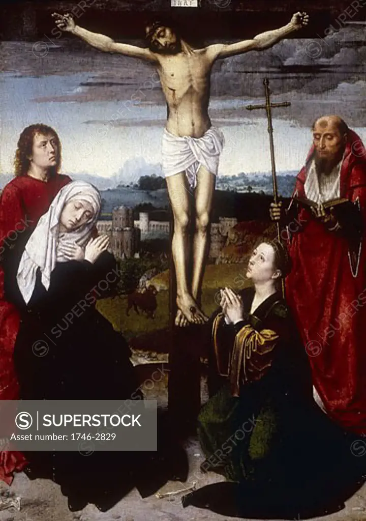 Crucifixion Gerard David (1450 60-1523 Netherlandish) Metropolitan Museum, New York
