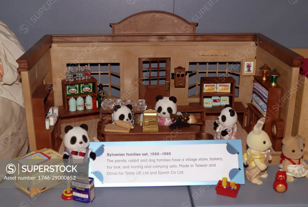 Sylvanian Family Dolls Houses and shops based on the Sylvanian Families is a line of collectible anthropomorphic animal figurines made of flocked plastic. created by the Japanese gaming company Epoch in 1985 and distributed worldwide by a number of companies.