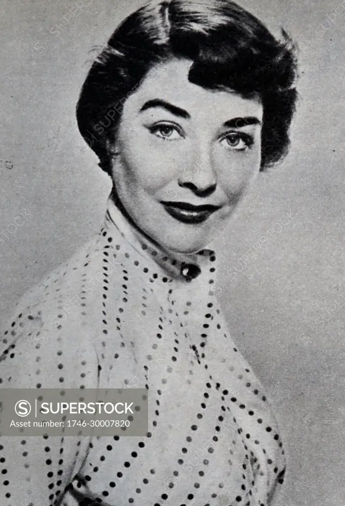 Photograph of Virginia Leith (1925-2019) an American film and television  actress. - SuperStock