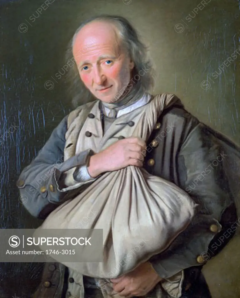 A Man with a Double Sack, 18th Century., Franoise Duparc, (1705-1778/French), Muse de Longchamps, Marseilles