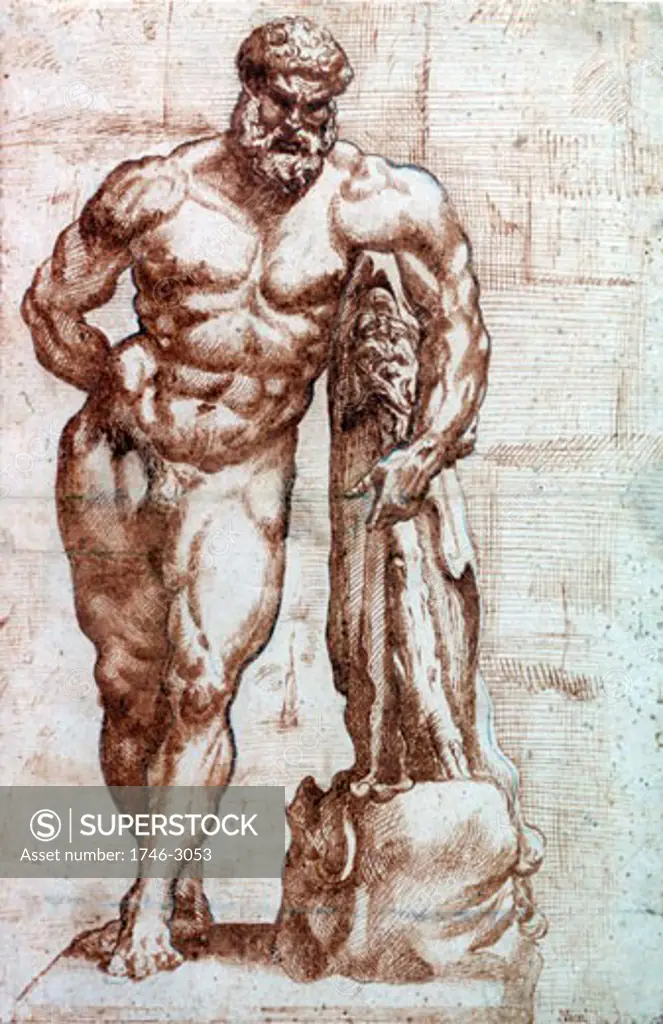 Hercules, 17th Century, Niccolo de Simone,