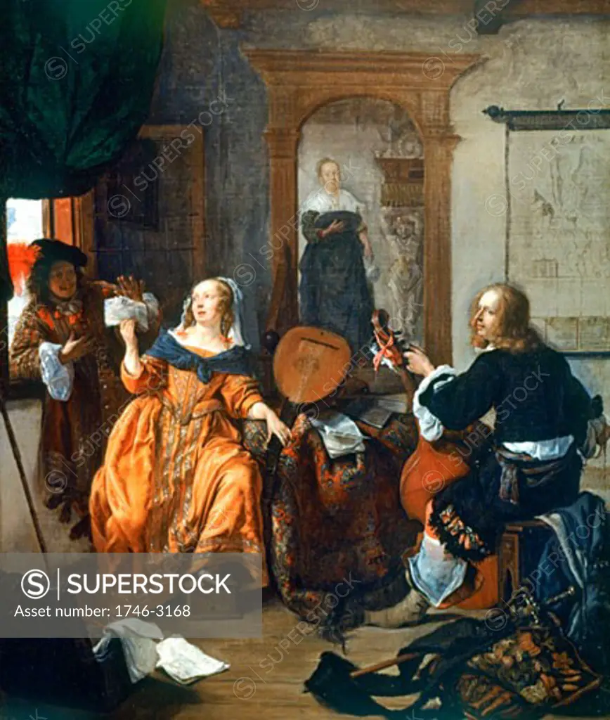 A Musical Party, 1659, Gabriel Metsu, (1629-1667/Dutch), Oil on canvas, Metropolitan Museum of Art, New York