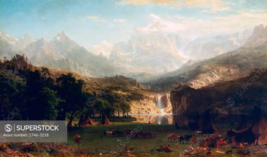 The Rocky Mountains, Lander's Peak, 1863, Albert Bierstadt, (18301902/American), Oil on canvas, Metropolitan Museum of Art, New York