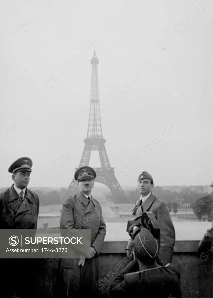 Adolf Hitler in Paris,  France,  June 1940