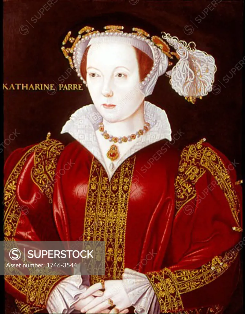 Portrait of Catherine Parr,  sixth wife of Henry VIII,  1545