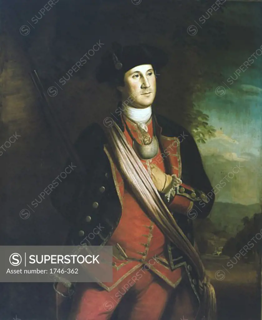 George Washington Charles Willson Peale (1741-1827 American) Oil on canvas