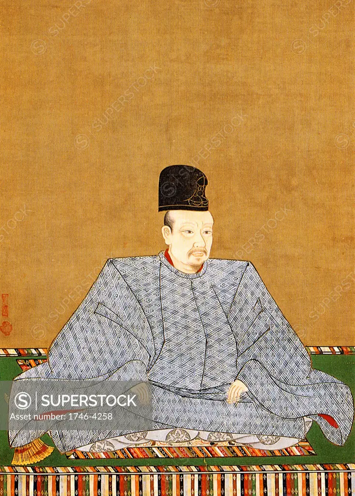 Emperor Go-Yozei 1572-1617 107th emperor of Japan,  reigned 1586 to 1611