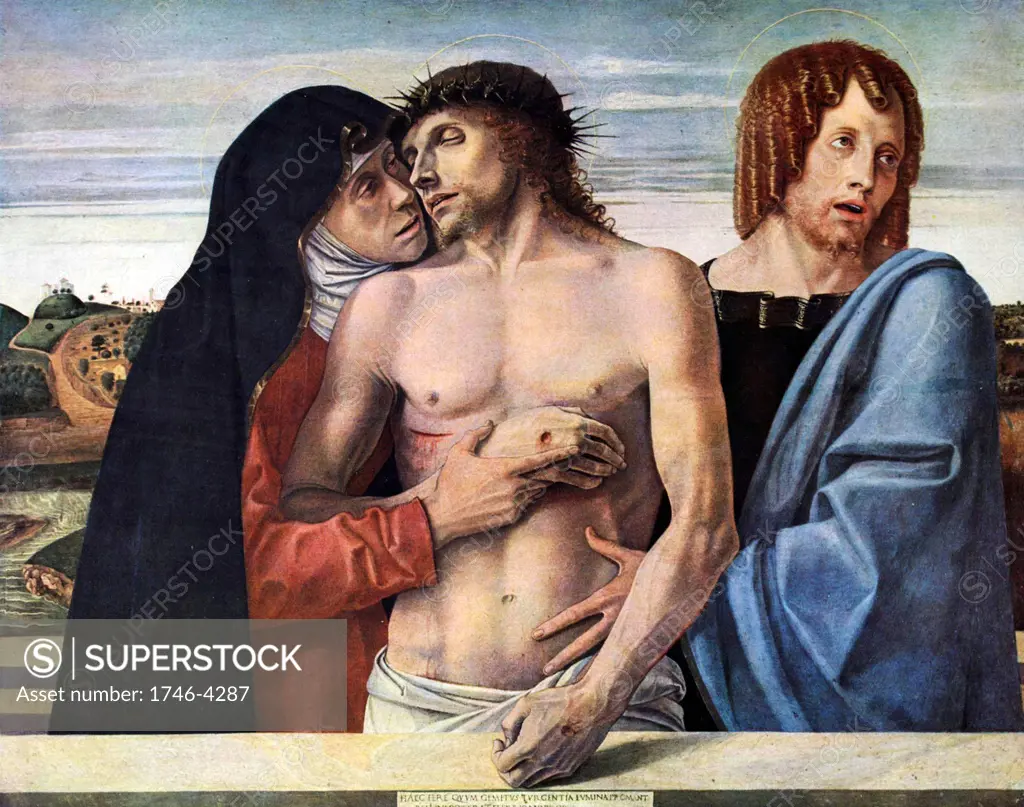 Giovanni Bellini,  Pietà 1460