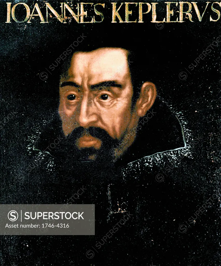 Johannes Kepler, 1571    1630, German mathematician , astronomer and astrologer