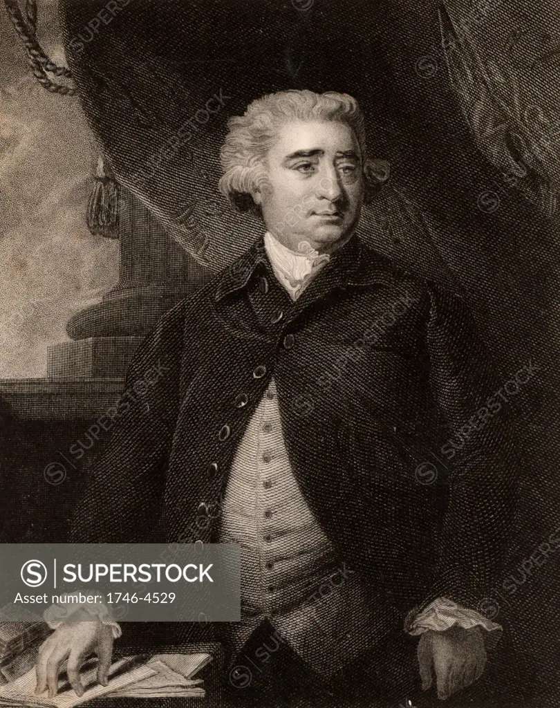 Charles James Fox (1749-1806) English Whig (Liberal) politician.  According to Edmund Burke he was 'The greatest debater the world ever saw'.  Engraving after the portrait by Joshua Reynolds from The Gallery of Portraits Vol I by Charles Knight (London, 1883)