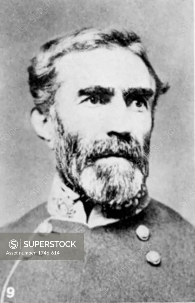Braxton Bragg (1817-1876), Confederate Army General during American Civil War (1861-1865)